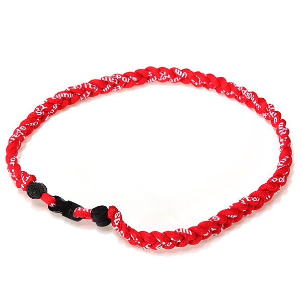 22 Inch Unisex 3-rope Weave Anion Energy Sport Bracelet Necklace
