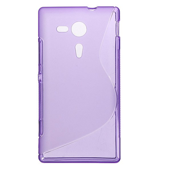 S Line Wave Slim Soft TPU Gel Case For Sony Xperia SP M35h
