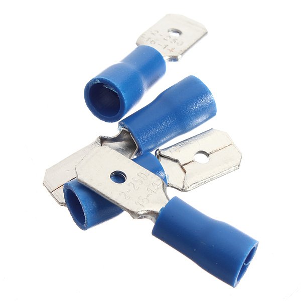 20pcs 1.5-2.5mm? Male Insulated Electrical Crimp Terminal Connector