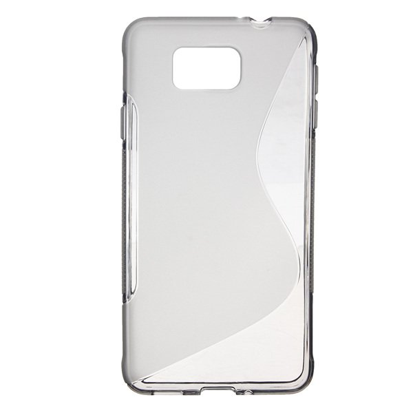 S Line Wave Ultra Slim TPU Case For Samsung Galaxy Alpha G850F