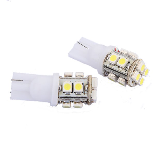 Car Side Wedge Light Bulb Lamp T10 12 LED SMD WHITE