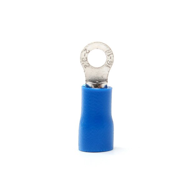 10pcs Blue Rubber PVC Terminals Insulated Ring Connector RC 1.5-2.5mm?