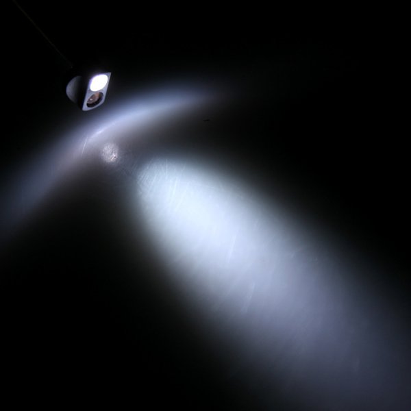 Mini White LED Flashlight Torch Light UV Currency Detector