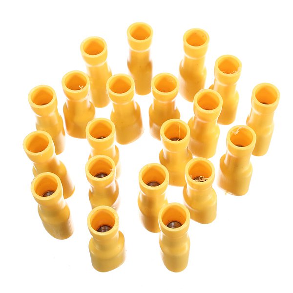 20pcs 4-6mm? Female Spade Insulated Electrical Terminals Connectors