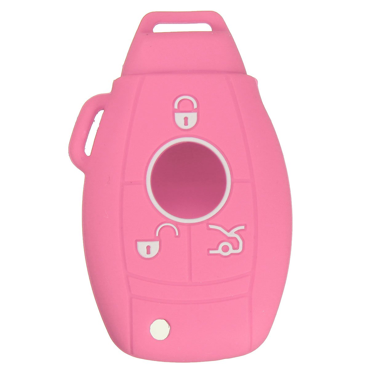 3/4 Button Silicone Remote Key Cover Protective Case Fob For Benz