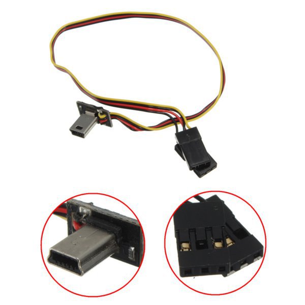 DJI Phantom VGE To FPV Transmitter Cable 5V Input For GoPro Hero 3
