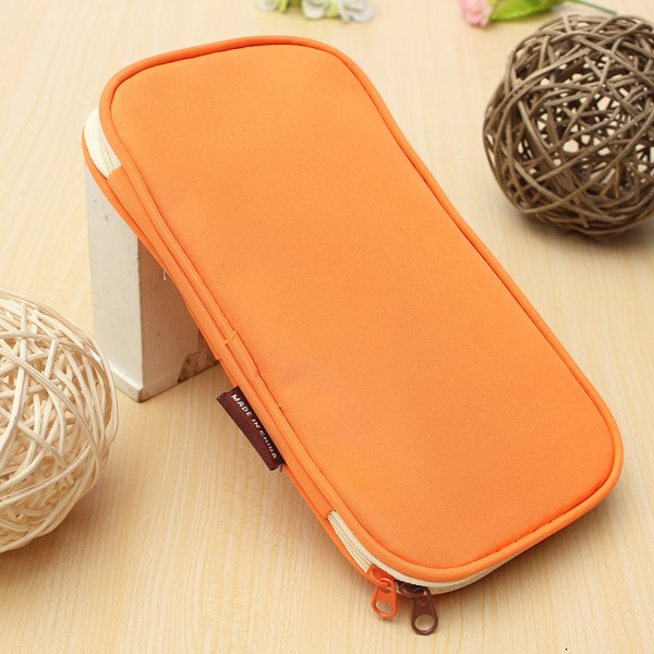 Foldable Multi Stationery Pencil Bag Cosmetic Storage Cases