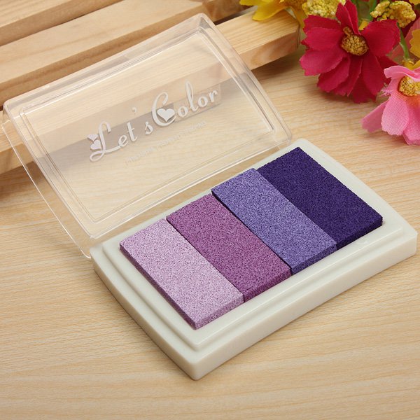 Multicolor Inkpad Stamp Foam Ink Pad DIY Craft Card Inkpad