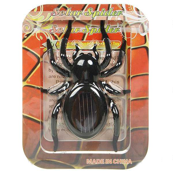 Educational Solar powered Spider Robot Toy Gadget Gift