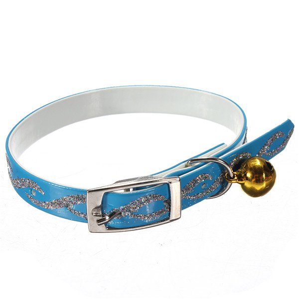 Adjustable Pet Dog Cat Safety Collar With Reflective Necklet Bell