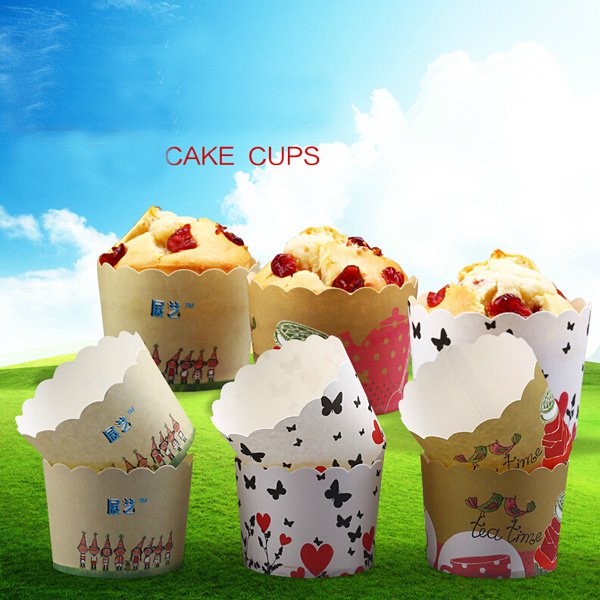 24pcs Muffin Cupcake Baking Cup Paper For Party Wedding Birthday