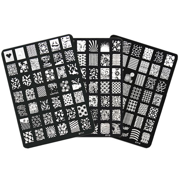 Nail Art Image Printing Plate Polish Stamping Template DIY Tips Design