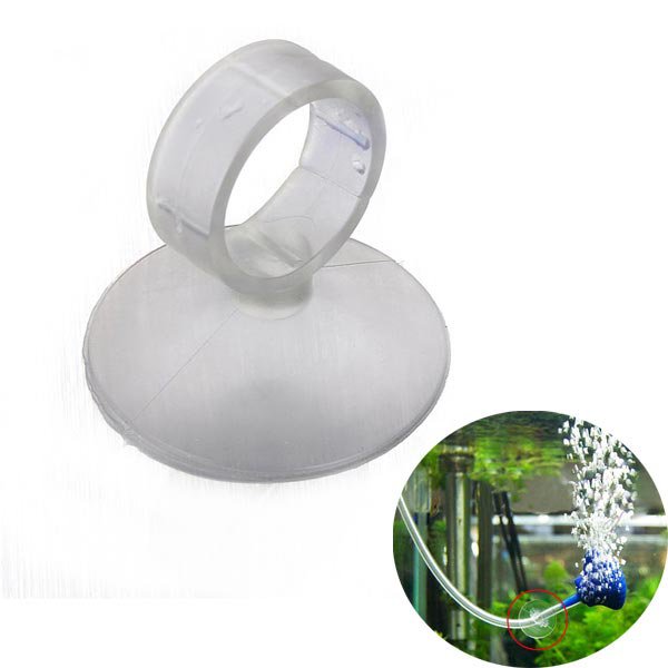 Aquarium Suction Cup Holder Sucker Pipe Clip
