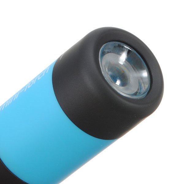 0.3W 25LM Mini-Torch USB Rechargeable LED Keychain