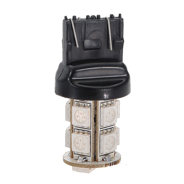 Car Red 13 SMD 5050 LED Stop Tail Brake Turn Side Light Lamp Bulb