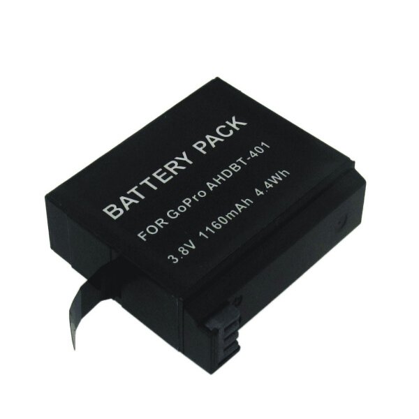 AHDBT-401 3.8V 1160mAh Replacement Battery Accessories For HD Camera Gopro Hero 4