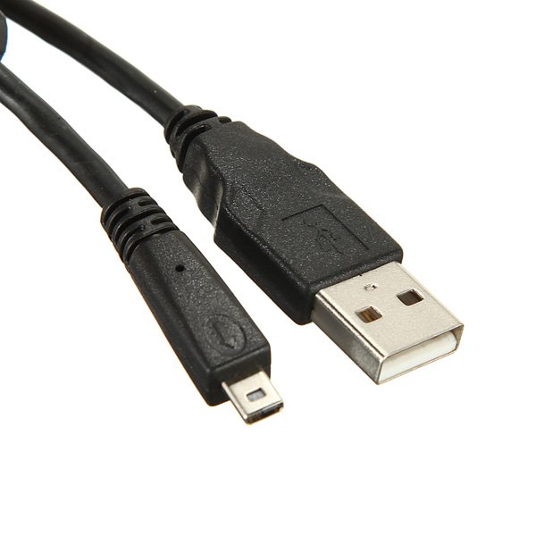 0.6M USB PC Data Charger Cable Cord For Nikon Sony And Others