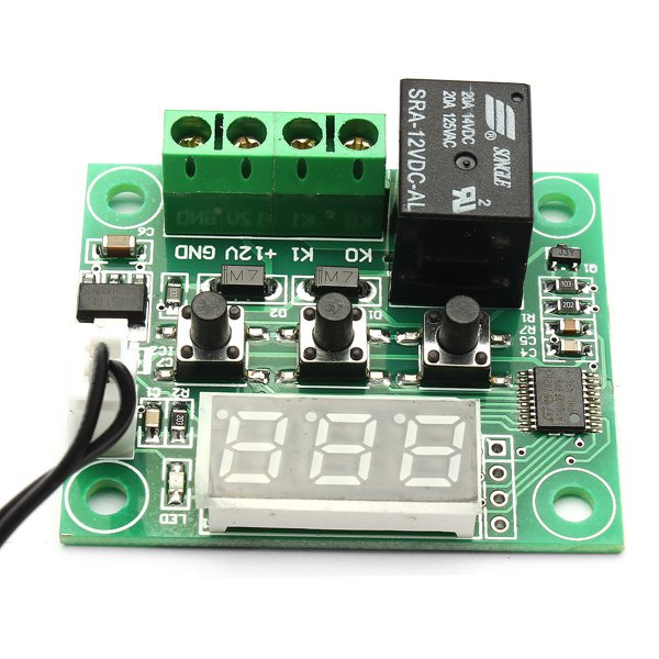 W1209 DC 12V -50 to +110 Temperature Control Switch Thermostat Thermometer