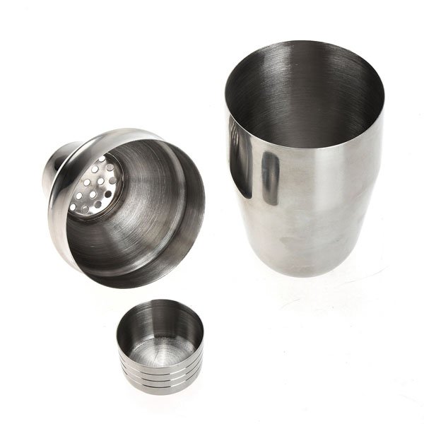 350ml Stainless Steel Cocktail Martini Shaker Drink Mixer