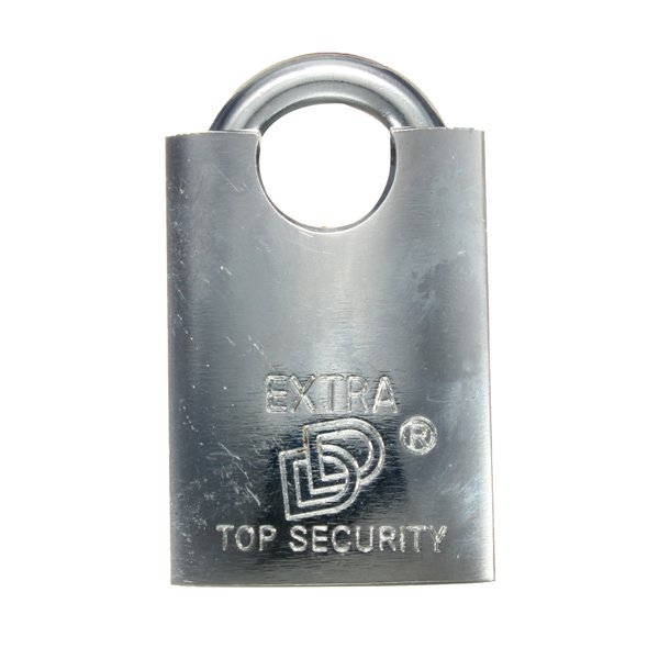 4 Key Heavy Duty Closed Shackle High Security Solid Steel Lock Padlock