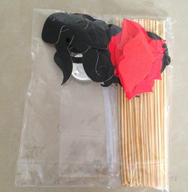 58Pcs Wedding Photo Props Party Photography Prop Funny Decor