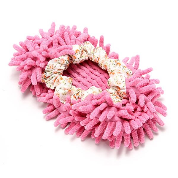 Chenille Cleaning Mop Shoe Lazy Floor Mop Shoe Single Piece
