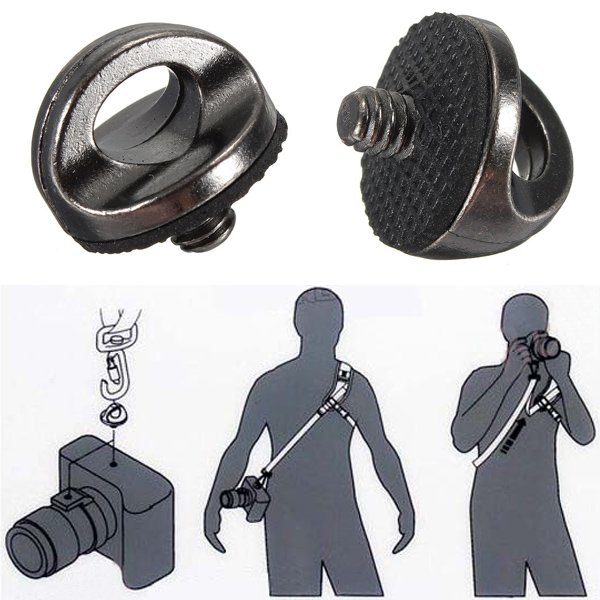 1/4 Inch Screw Adapter Connecting For Camera Shoulder Sling Strap