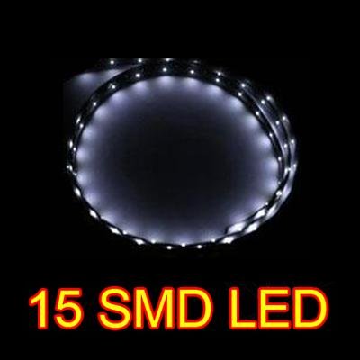 30cm 15 SMD LED Flexible Strip Light Car Van 12V New