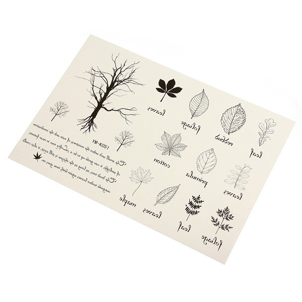 Various Design Temporary Tatto Sticker