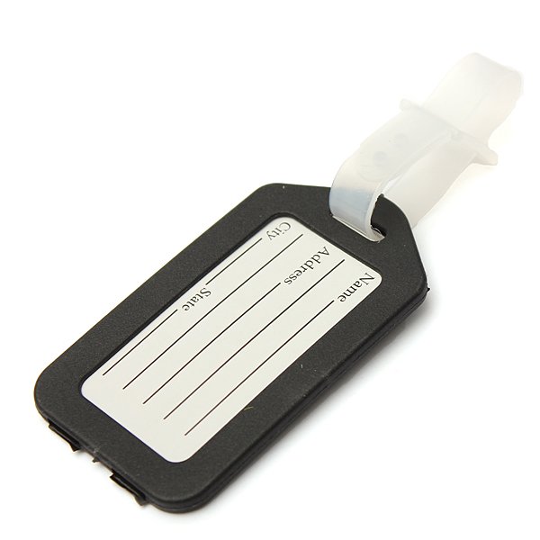 5 Colors Suitcase Luggage Tags Name Address ID Labels Cards