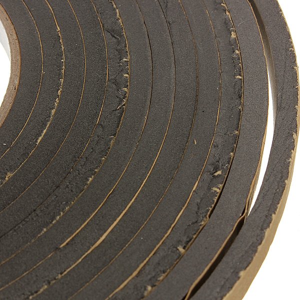 Waterproof Adhesive Foam Draught Excluder Seal Door Window Strip Roll
