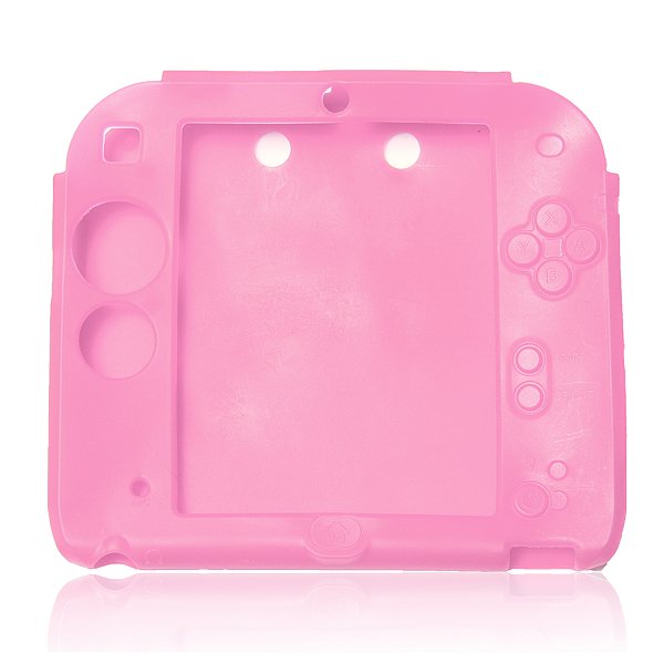 Soft Silicone Rubber Gel Bumper Skin Case Cover for Nintendo 2DS