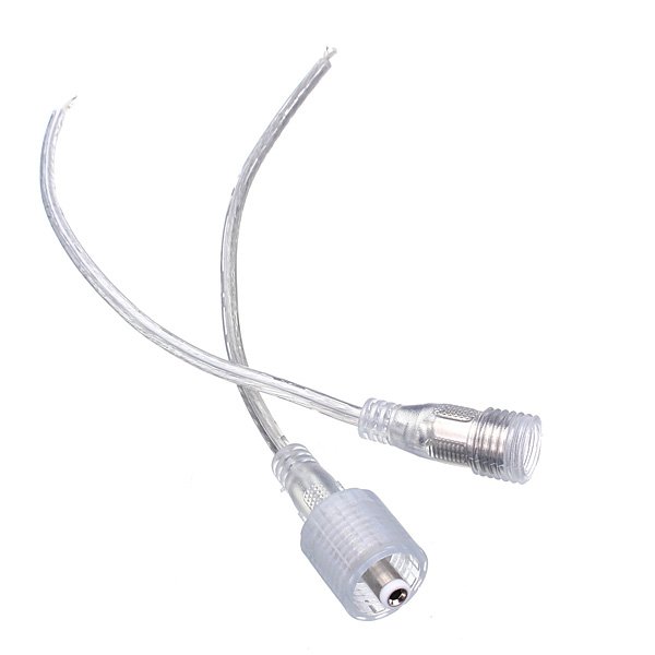 LED Strips DC Male to Female Connector Waterproof Cable Single Pin 12V