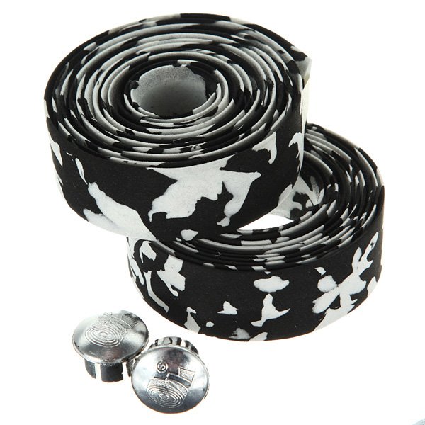 Bike Bicycle Cork Handlebar Tape Wrap + Bar Plug