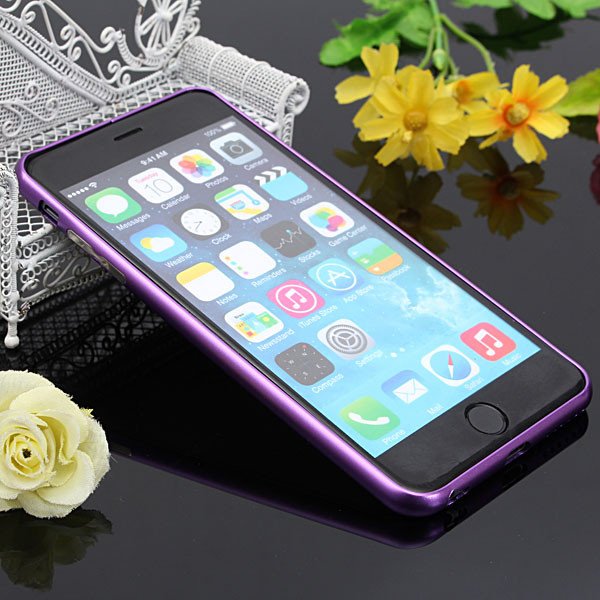 Ultra Thin Slim Aluminum Metal Frame Bumper Case For iPhone 6 Plus
