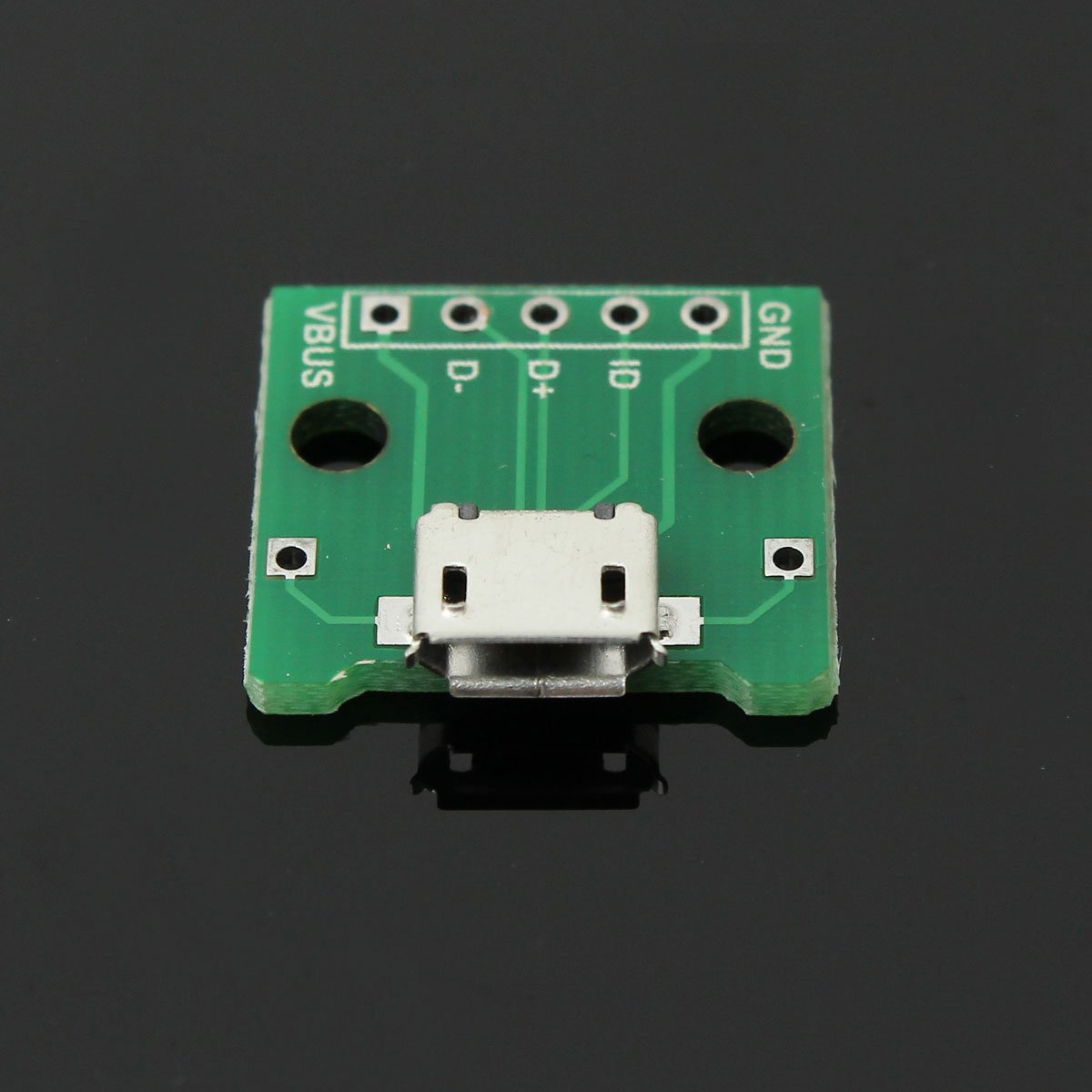 5Pcs 5Pin MICRO USB To DIP Adapter Module B Type Pcb