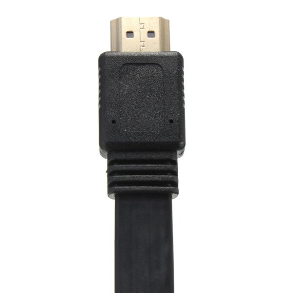 Short Flat HDMI Extension Lead Female Jack to Male Plug Cable Wire For HDTV