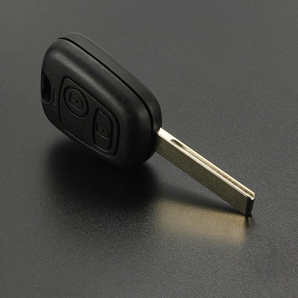2 Button Blank Remote Shell Case Fob For Citroen C2 C3 C4 C5 Xsara
