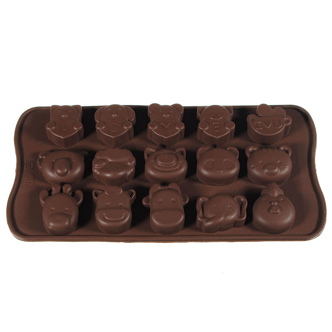 Silicone Cartoon Ice Cube Chocolate Candy Maker Mould Pan