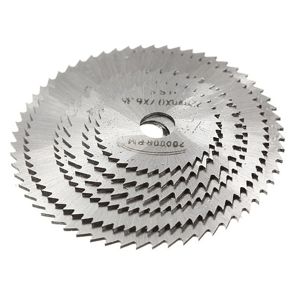 6pcs HSS Circular Saw Blade Cutting Discs Wheel Set For Rotary Tool
