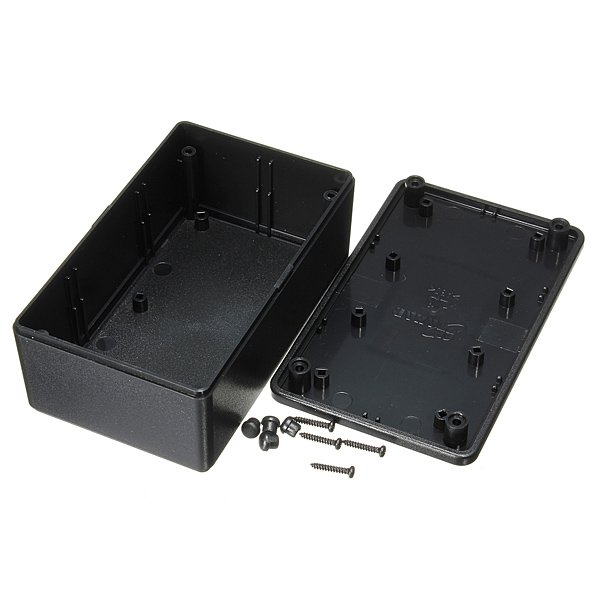 ABS Plastic Electronic Enclosure Project Box Black 103x64x40mm