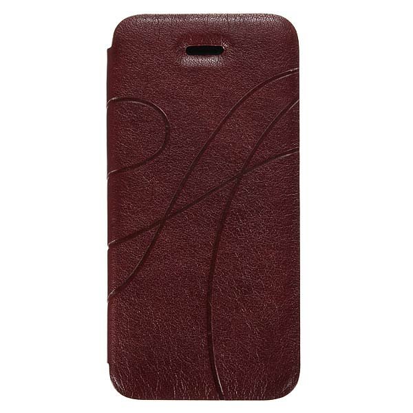 Elegant Design PU Leather Protective Case Cover For iPhone 5 5S