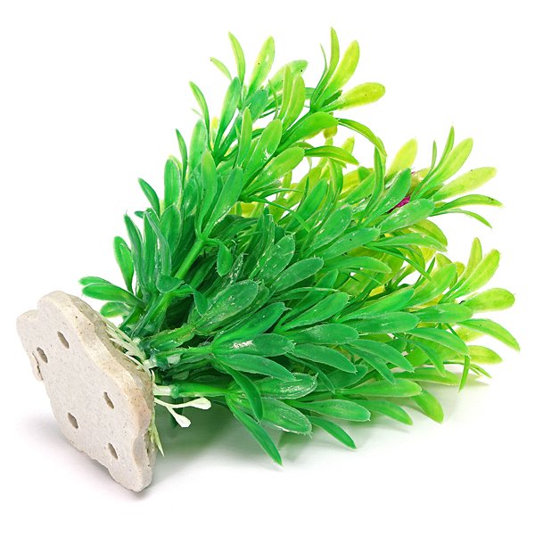 Aquarium Plastic Ceramic Aquatic Plant Decoration For Fish Tank