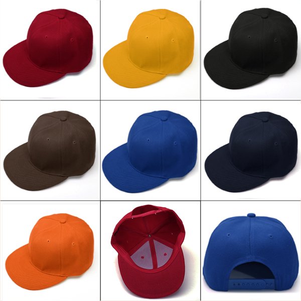 Fashion Hats Hip-Hop Dance Baseball Cap 7 Colors