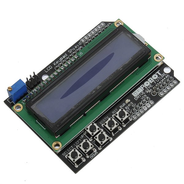 Keypad Shield Blue Backlight For Arduino Robot LCD 1602 Board