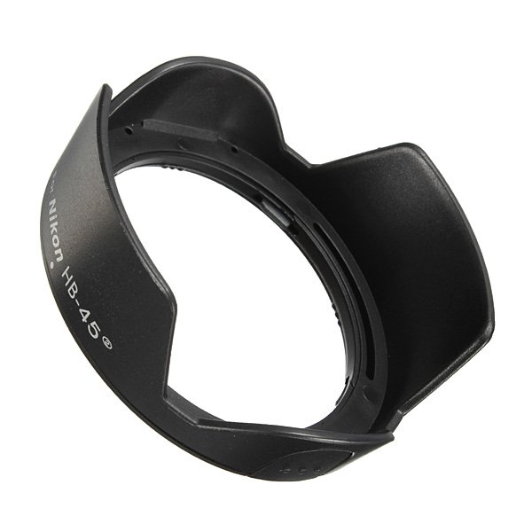 HB-45 II Bayonet Lens Hood For Nikon AF-S DX NIKKOR 18-55mm F/3.5-5.6G VR