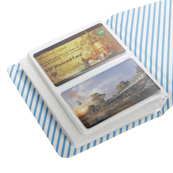 64 Polaroid Mini Size Photo Album Pockets Credit Card Storage Case Book
