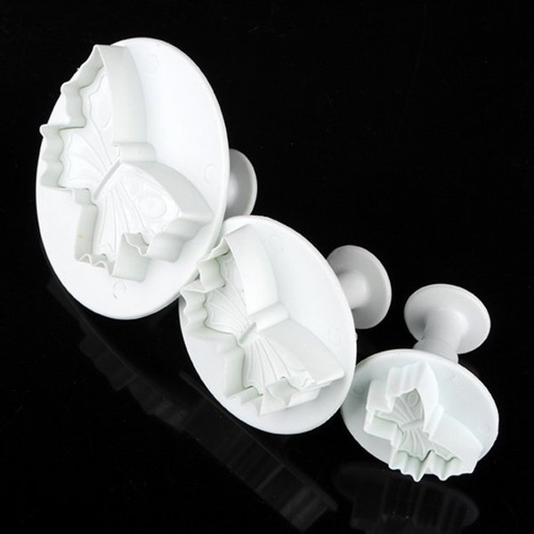 Butterfly Shape Cake Sugarcraft Cookies Plunger Cutter Mold
