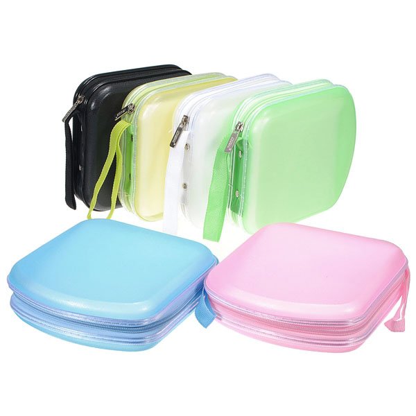 40 Sleeve PlasticVCD Disc Album Storage Organizer
