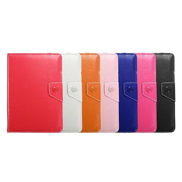 Universal Flip PU Leather Adjustable Stand Case For 6 7 Inch Tablet PC